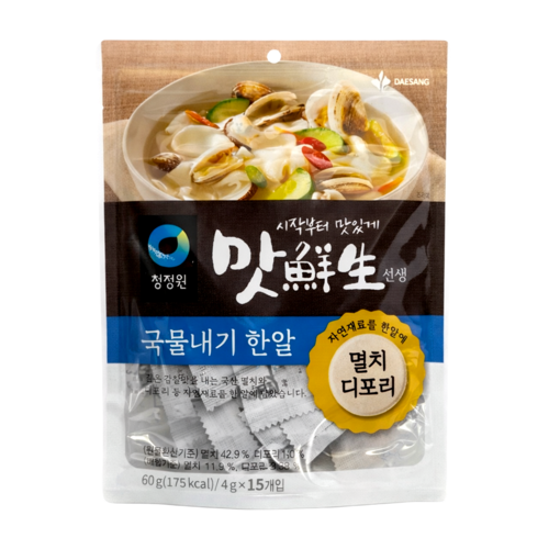 Daesang Daesang Anchovy Coin Stock, 60g