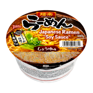 Hikari Menraku Japanese Soy Sauce Cup Ramen, 76g