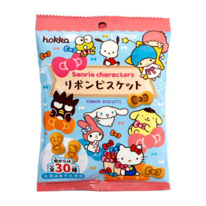 Hokka Hokka Sanrio Ribbon Biscuit, 42g