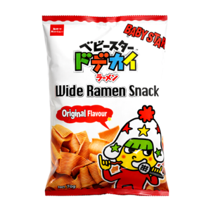Baby Star Baby Star Wide Ramen Snack Original, 75g