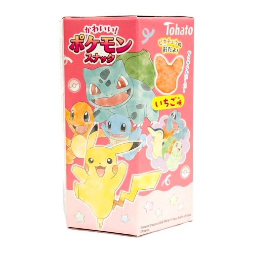 Tohato Tohato Pokemon Snack Strawberry, 23g
