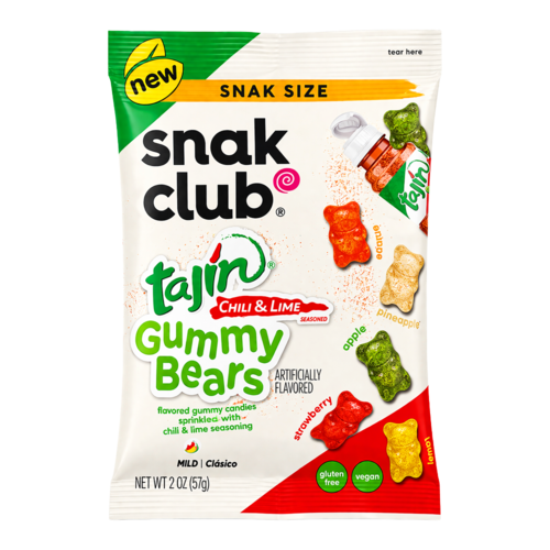 Snak Club Snak Club Tajin Gummy Bears, 57g