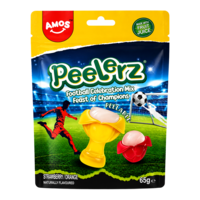 Amos Peelerz World Cup Gummy, 65g