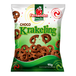 Fernandes Fernandes Choco Krakeling, 95g Fernandes Fernandes Choco Krakeling, 95g