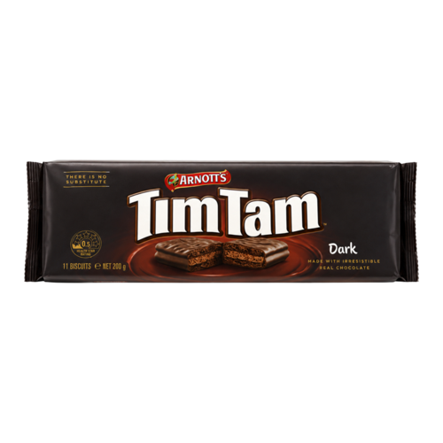 Arnott's Arnott's Tim Tam Dark Chocolate, 200g
