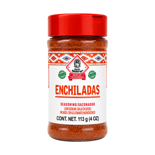 Sazon Natural Sazon Natural Enchiladas Seasoning Low Sodium, 113g Sazon Natural Sazon Natural Enchiladas Seasoning Low Sodium, 113g