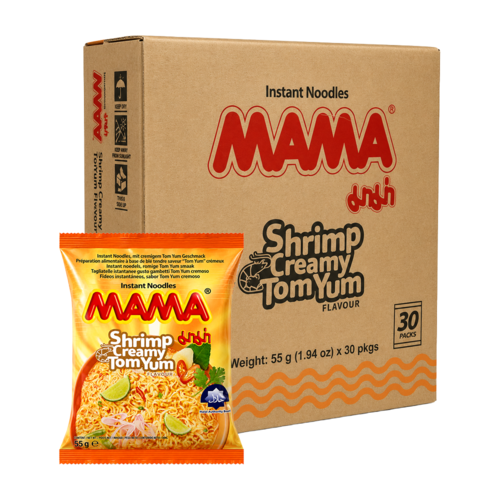 MAMA MAMA Tom Yum Creamy DOOS, 30x55g MAMA MAMA Tom Yum Creamy DOOS, 30x55g