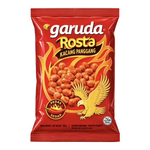 Garuda Garuda Roasted Peanuts Hot & Spicy, 90g
