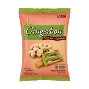 Gingerbon Gingerbon Ginger Bonbons, 125g