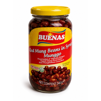 Buenas Red Mung Beans in Syrup, 340g