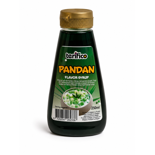 Terifico Terifico Pandan Flavor Syrup, 250ml