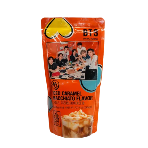 HY HY BTS Iced Caramel Macchiato Flavor, 230ml HY HY BTS Iced Caramel Macchiato Flavor, 230ml