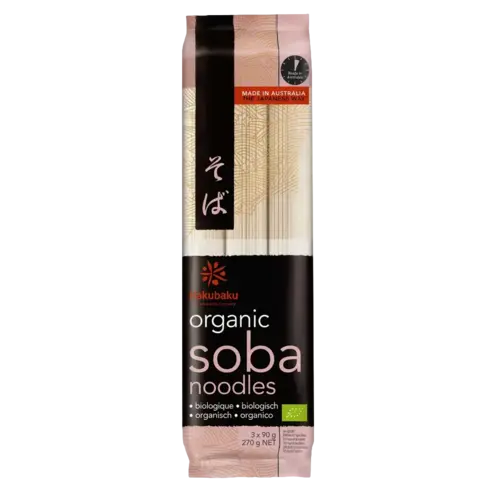 Hakubaku Hakubaku Bio Soba Nudeln, 270g Hakubaku Hakubaku Bio Soba Nudeln, 270g