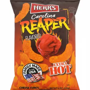 Herr's Herr's Carolina Reaper Cheese Curls, 170g Herr's Herr's Carolina Reaper Cheese Curls, 170g