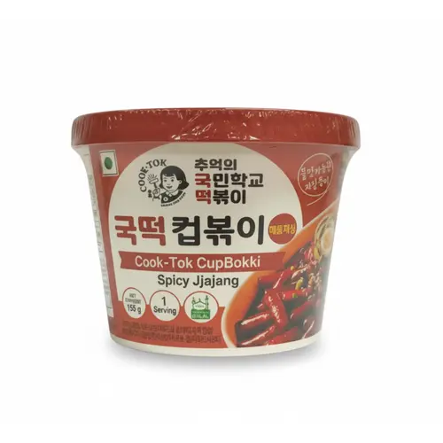 Cook-Tok Cook-tok Cupbokki Spicy Jjajang, 135g Cook-Tok Cook-tok Cupbokki Spicy Jjajang, 135g