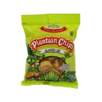 Tropical Gourmet Jalapeno Lime Plantain Chips, 70g