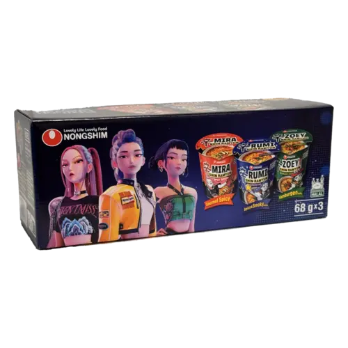 Nongshim Shin Ramyun Demon Hunters Cup Mix Nongshim Shin Ramyun Demon Hunters Cup Mix