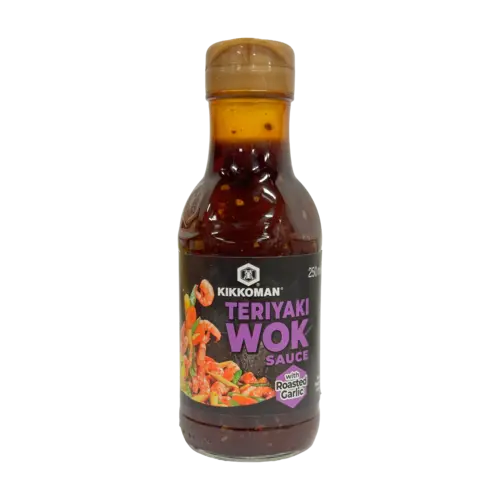 Kikkoman Kikkoman Teriyaki Sauce with Roasted Garlic, 250ml Kikkoman Kikkoman Teriyaki Sauce with Roasted Garlic, 250ml