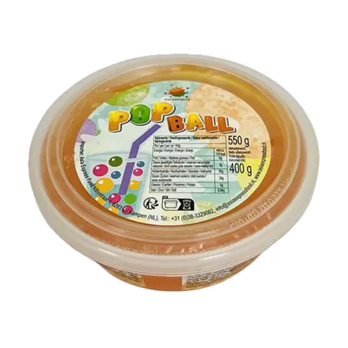 Pinshan Pinshan Popping Boba Mango, 550g Pinshan Pinshan Popping Boba Mango, 550g