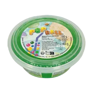 Pinshan Pinshan Popping Boba Green Apple, 550g Pinshan Pinshan Popping Boba Green Apple, 550g