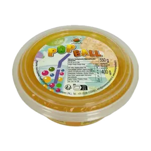 Pinshan Pinshan Popping Boba Passionfruit, 550g Pinshan Pinshan Popping Boba Passionfruit, 550g