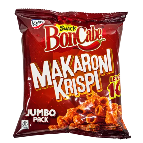 Kobe Kobe BonChili Crispy Macaroni Snack Level 10, 135g Kobe Kobe BonChili Crispy Macaroni Snack Level 10, 135g