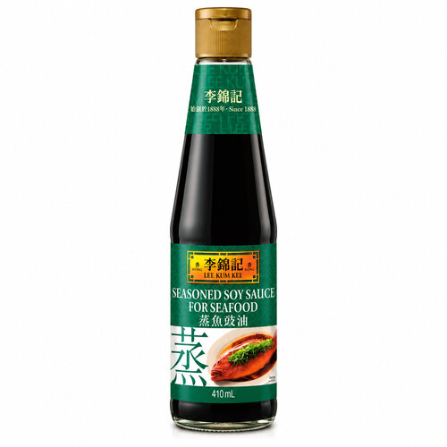 Lee Kum Kee Lee Kum Kee Seasoned Soy Sauce For Seafood, 410ml Lee Kum Kee Lee Kum Kee Seasoned Soy Sauce For Seafood, 410ml