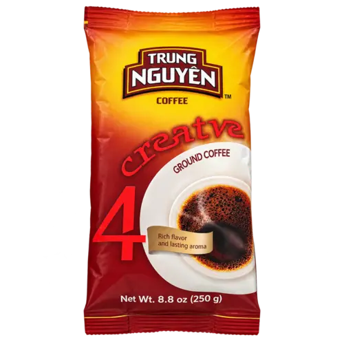 Trung Nguyen Trung Nguyen Ground Coffee 4, 250g