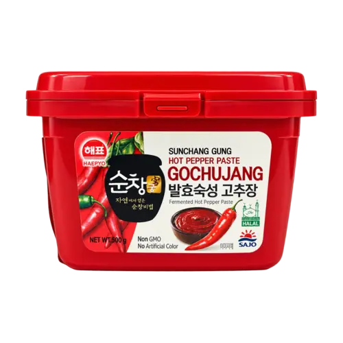 Sajohaepyo Sajohaepyo Halal Gochujang, 500 g Sajohaepyo Sajohaepyo Halal Gochujang, 500 g