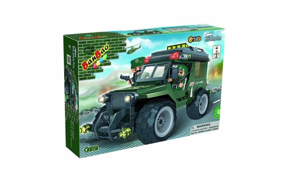 BanBao 8255 - Leger Jeep