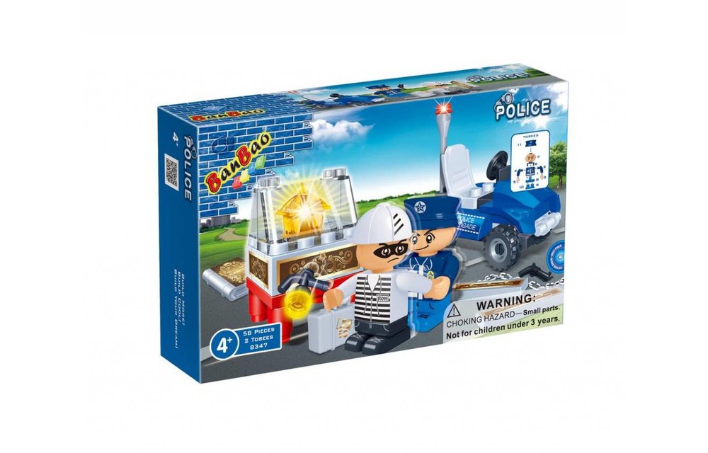 BanBao 8347 - Politieagent en Dief