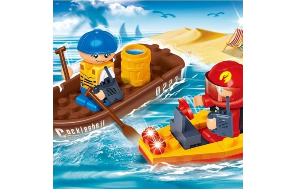 BanBao 8025 - Bootje varen