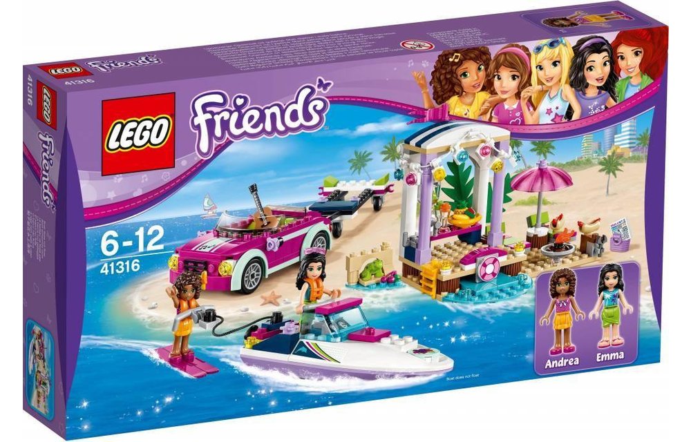 LEGO Friends 41316 - Andreas Speedboottransport