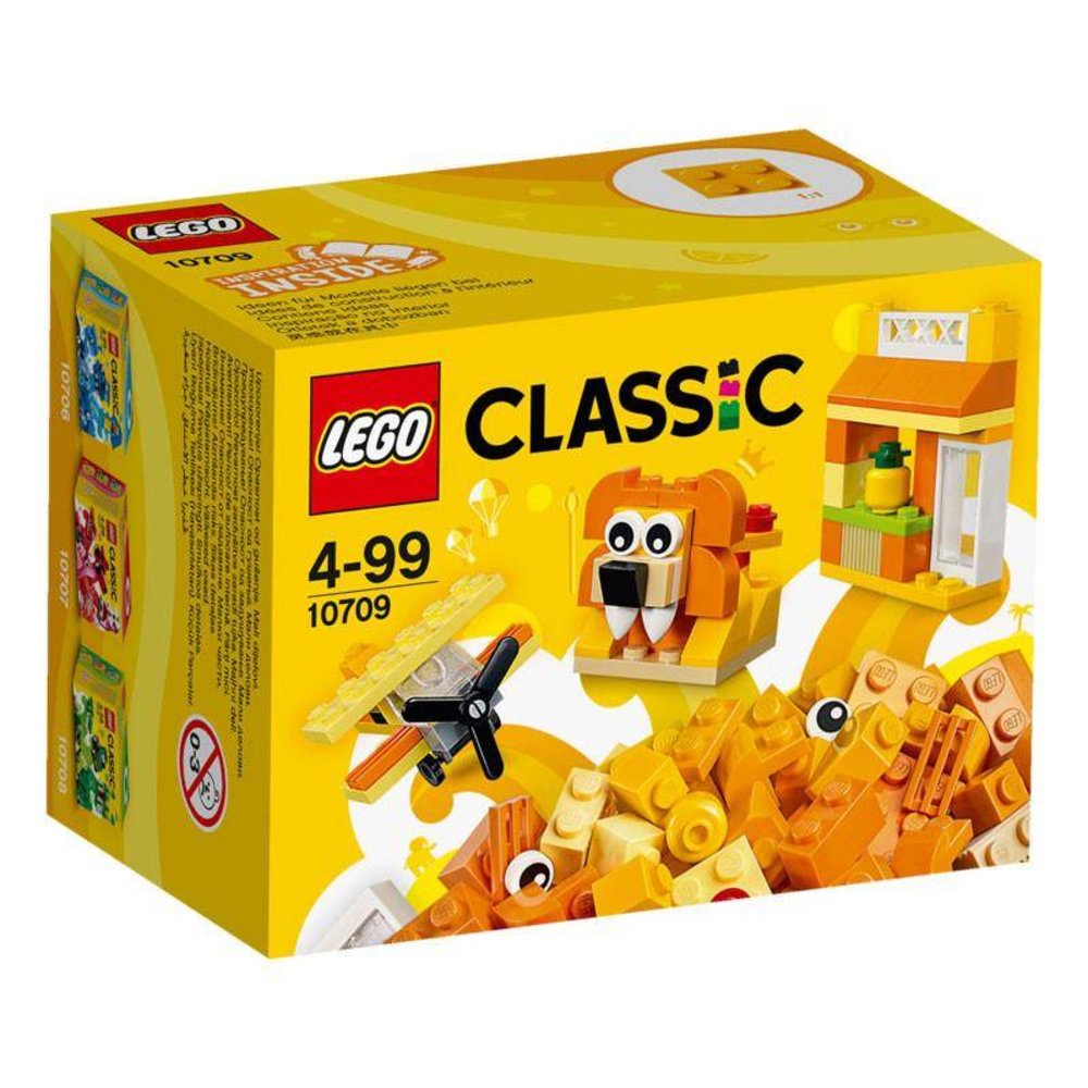 zwaard wees onder de indruk elf LEGO Classic 10709 - Oranje Creatieve Doos - Bouwspeelgoed.nl