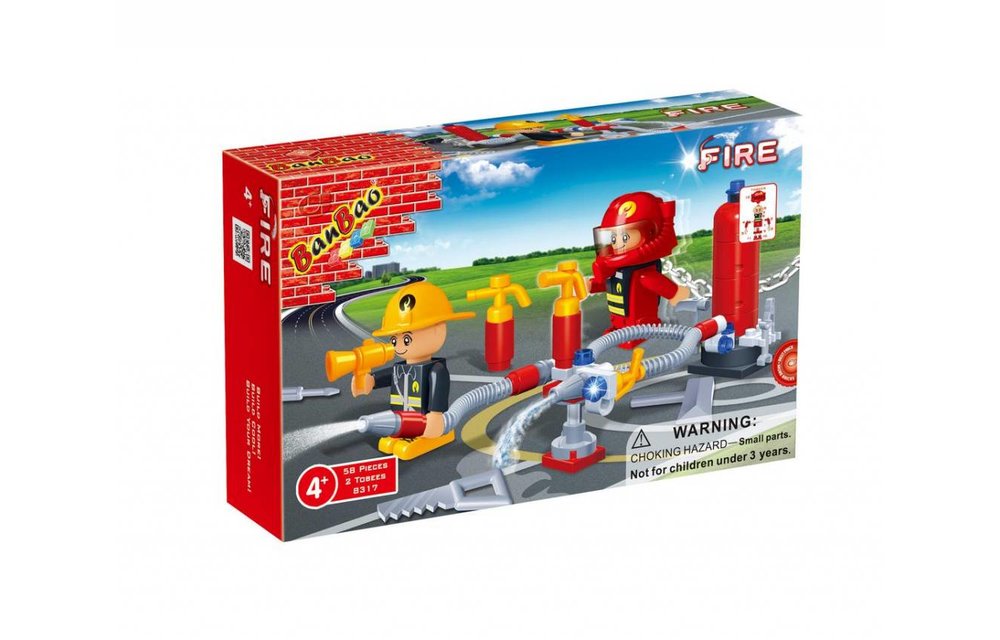 BanBao 8317 - Brandweermannen