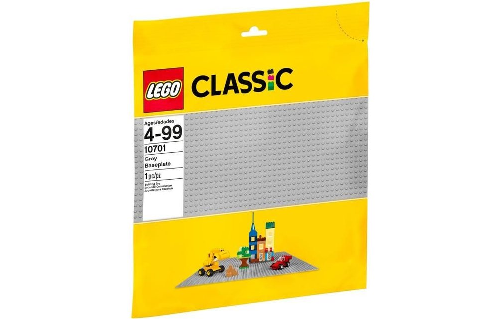 LEGO Classic Grijze bouwplaat | 10701