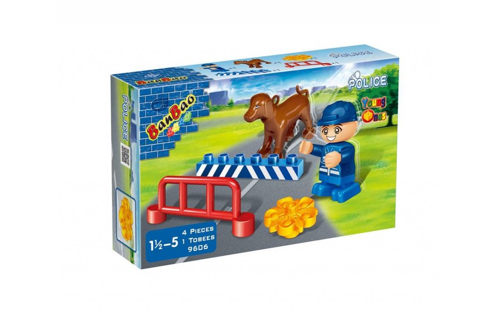 BanBao Young Ones 9606 - Politiehond