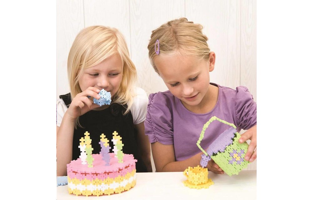 Plus-Plus Midi Pastel Meisje en Huisdieren 150 stuks | 3218