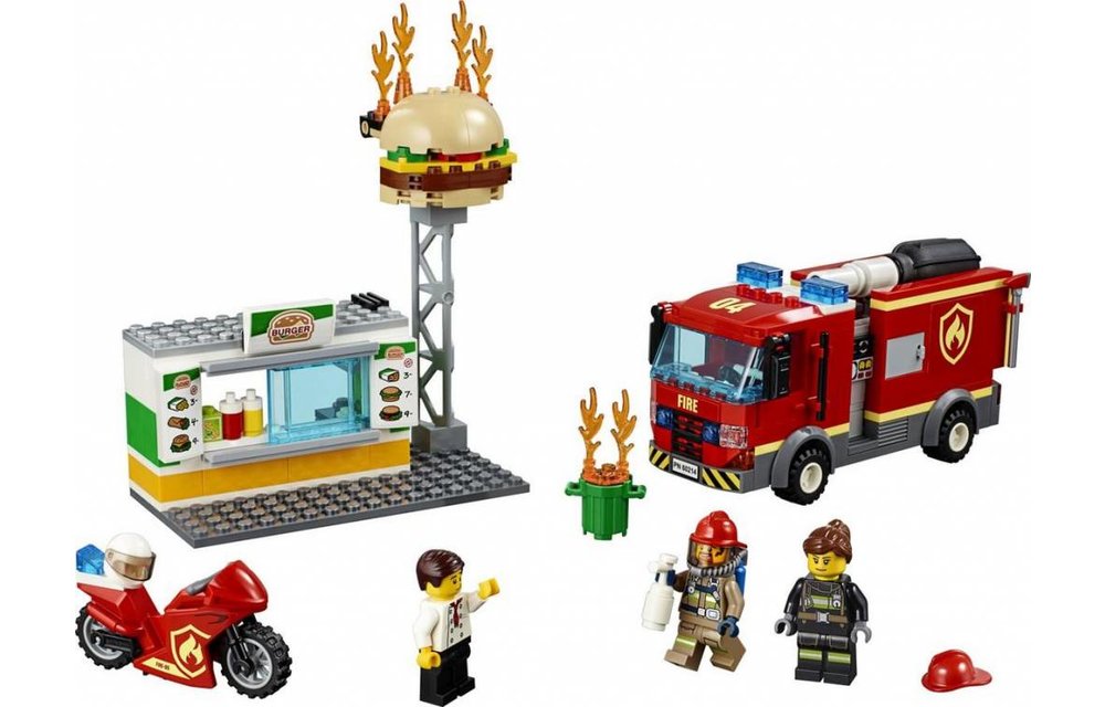 LEGO City Brand bij het Hamburgerrestaurant | 60214