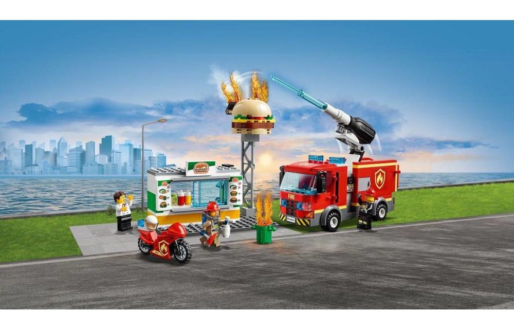 LEGO City Brand bij het Hamburgerrestaurant | 60214