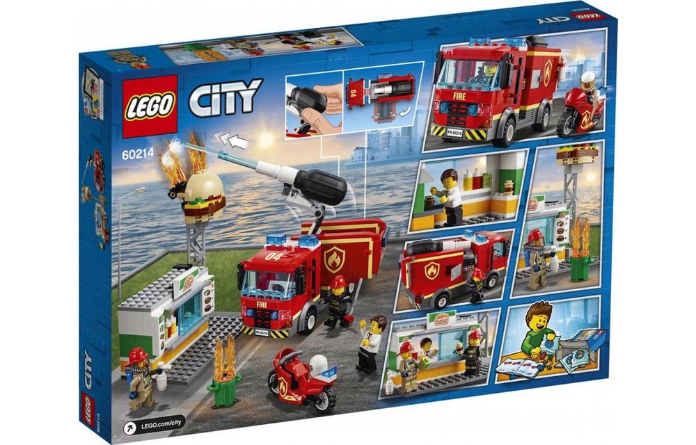 LEGO City Brand bij het Hamburgerrestaurant | 60214