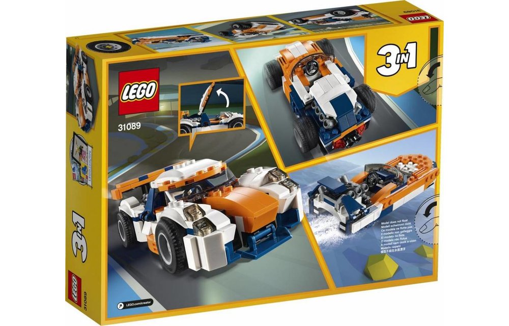 LEGO Creator Zonsondergang Baanracer | 31089