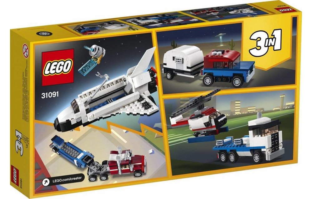 LEGO Creator 31091 - Spaceshuttle Transport