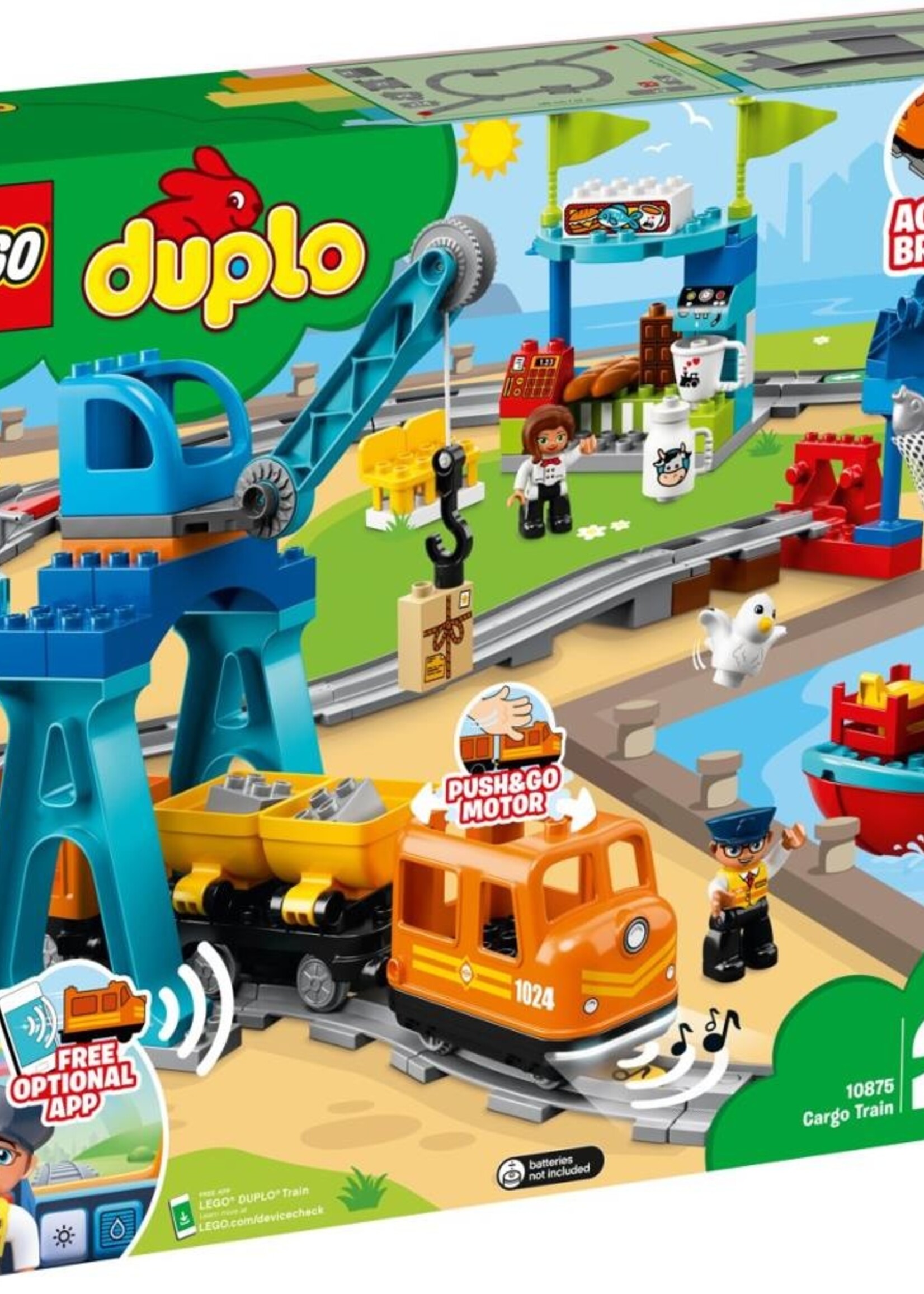 LEGO DUPLO  LEGO DUPLO 10875 - Goederentrein