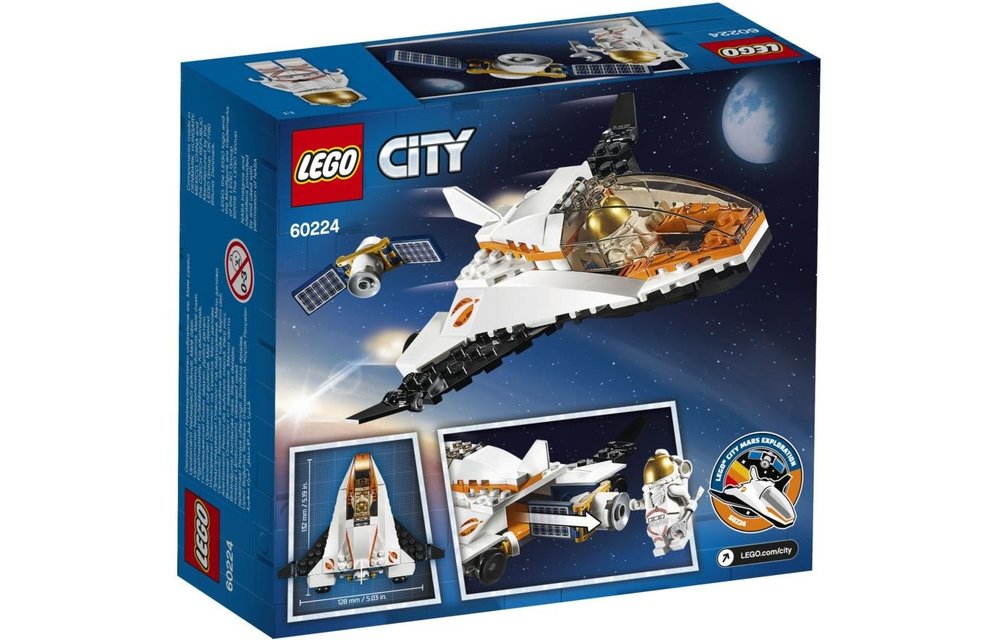LEGO City 60224 - Satelliet Transportmissie