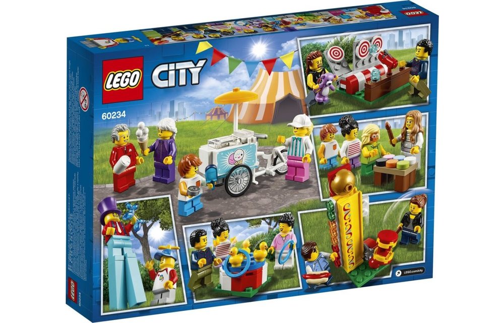 Beweging chef les LEGO City 60234 - Personenset Kermis - Bouwspeelgoed.nl