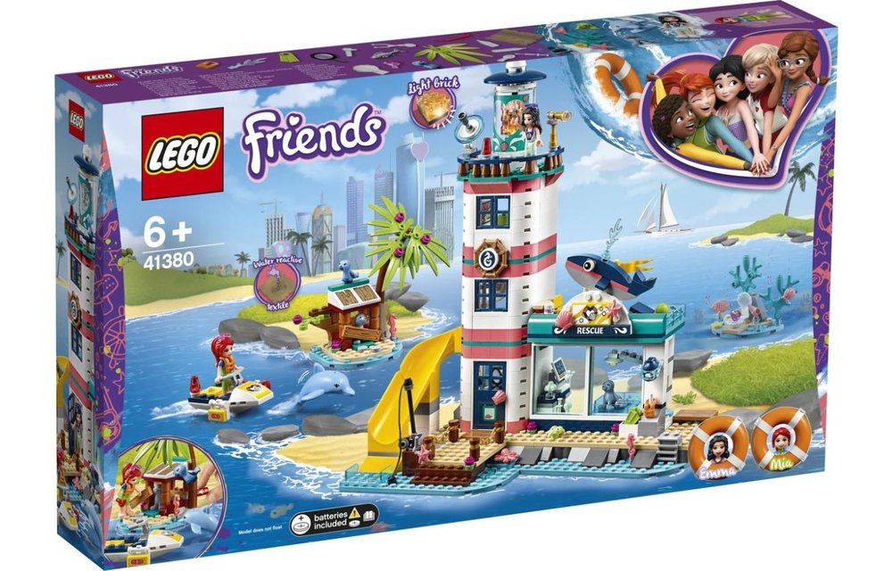 LEGO Friends 41380 - Reddingscentrum in de Vuurtoren
