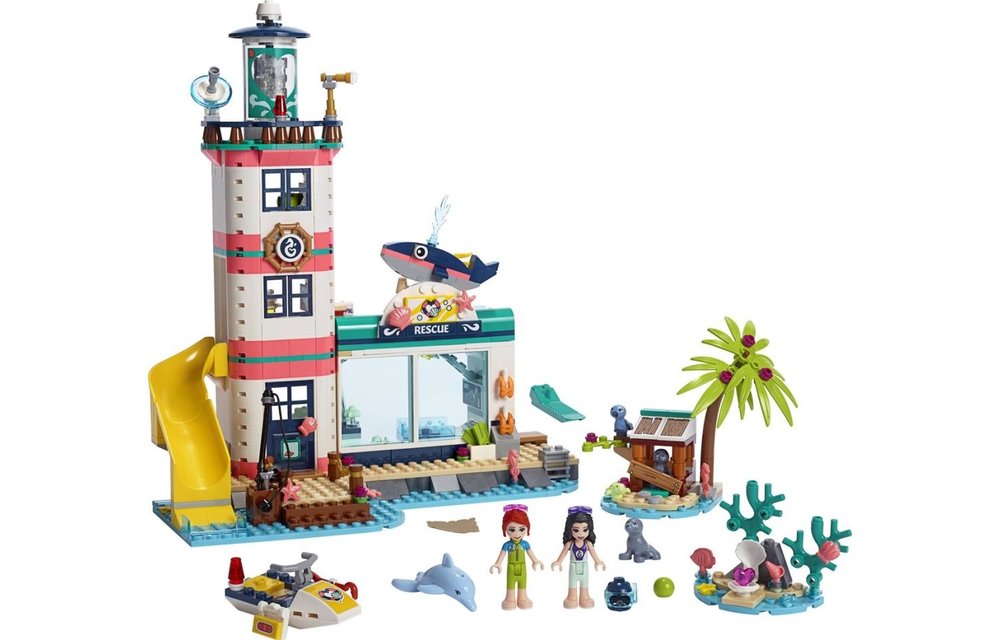 LEGO Friends 41380 - Reddingscentrum in de Vuurtoren