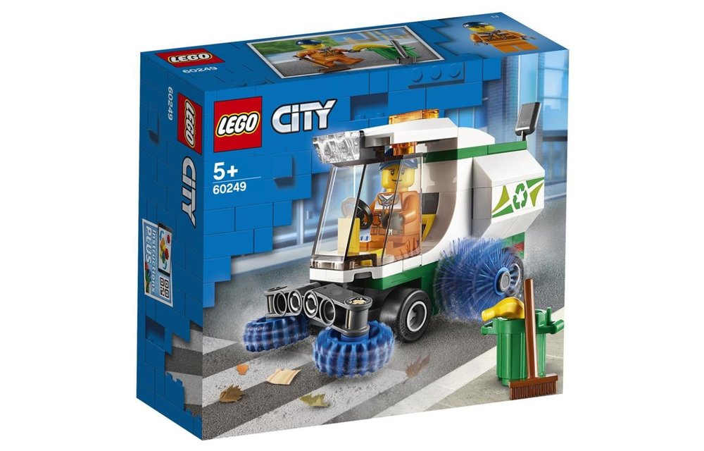 LEGO City 60249 - Straatveegmachine