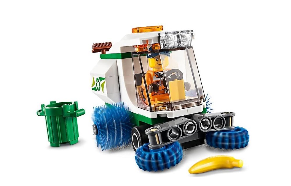 LEGO City 60249 - Straatveegmachine